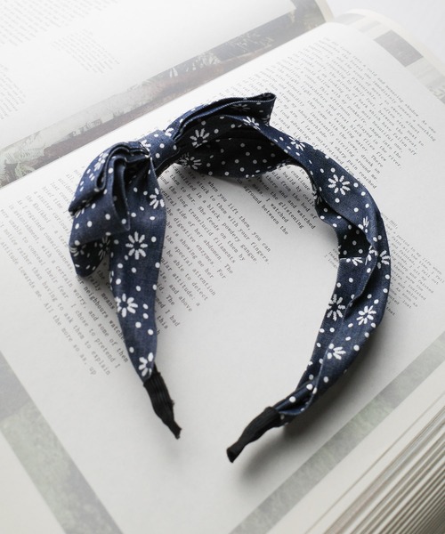 ARCHIVER カチューシャ 「76」リボン付きデザインカチューシャ