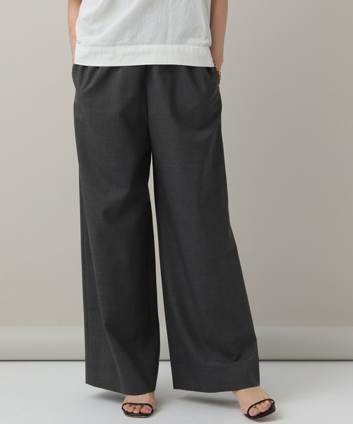 Curensology（カレンソロジー） スラックス 38 チャコールグレー