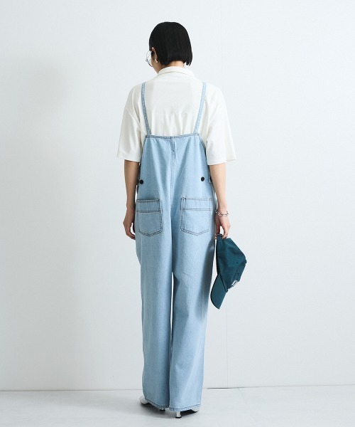 VICKY サロペット オーバーオール ライトオンスデニムサロペット