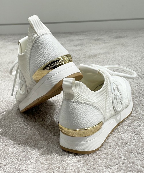 MICHAEL KORS スニーカー JENKINS ニット レディース : ZOZOTOWN