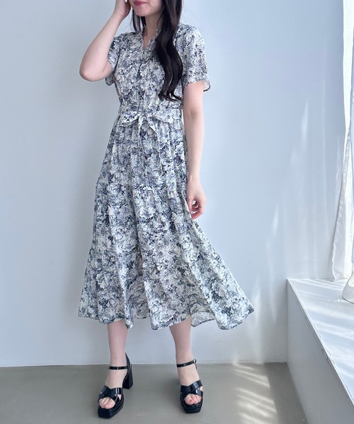 MISCH MASCH ワンピース ZOZO限定 ティアードワンピース : ZOZOTOWN