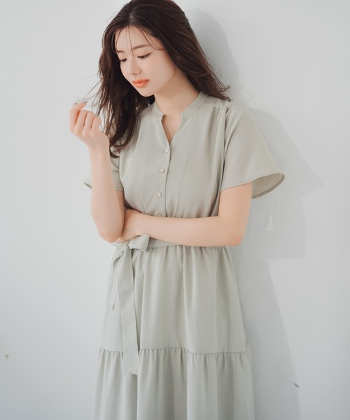 MISCH MASCH ワンピース ZOZO限定 2025春夏新作 ティアード