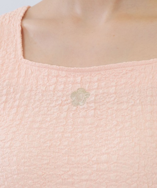 tシャツ マリークワント mary quant スクエアネック プルオーバー レディース MARY QUANT tシャツ マリークワント mary quant スクエアネック