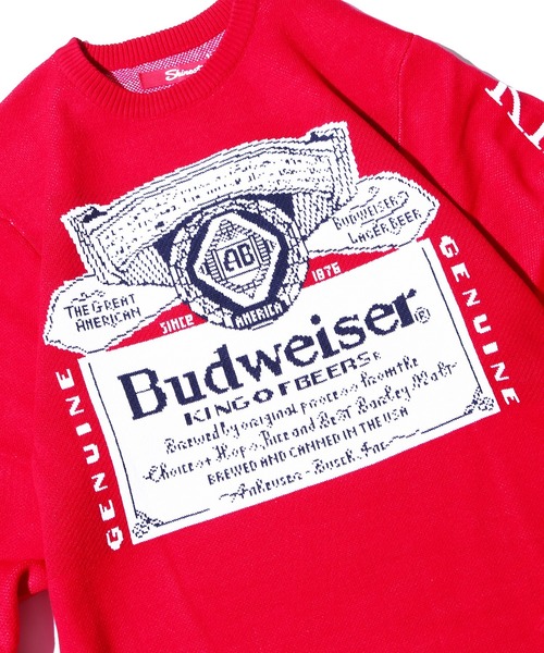THRIFTY LOOK セーター ニット LOOK/スリフティルック BUDWEISER