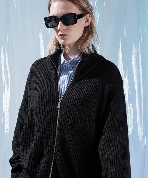 「ENDER PRODUCTS」 ニットカーディガン M オフホワイト メンズ_画像9