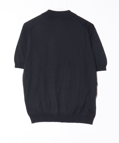 JOHN SMEDLEY ネイビー 半袖ニット S JOHN SMEDLEY 「JOHN SMEDLEY」 半袖ニット SMALL ネイビー