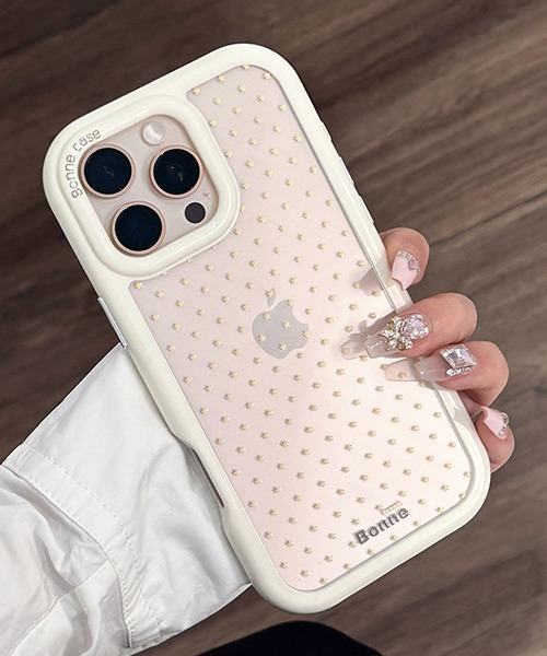 c.u.l スマホケース 星柄 クリア iPhoneカバー アイフォンケース