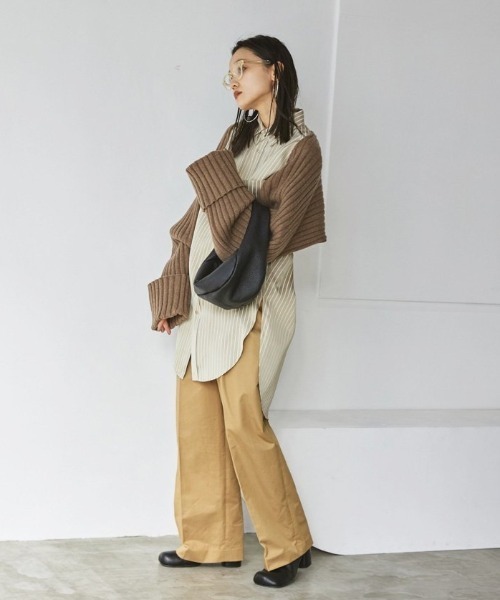 TODAYFUL◆長袖シャツ/FREE/ポリエステル/12210413 TODAYFUL（トゥデイフル）の「【TODAYFUL/トゥデイフル