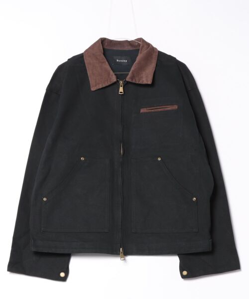 「ankoROCK」 ジップアップブルゾン ONESIZE グレー メンズ_画像4