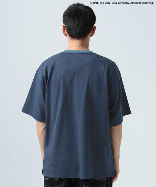 tシャツ 「Coca-Cola／BAYFLOW」USAコットンリンガー半袖Tシャツ メンズ レディース | Coca Cola | 12