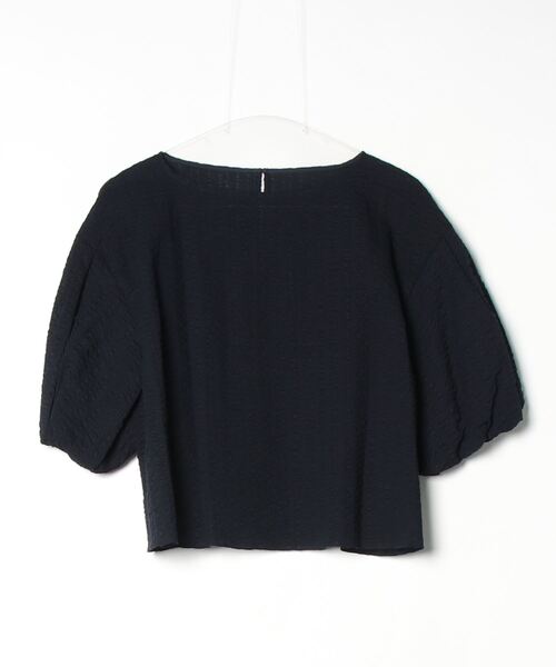 「SHIPS」 7分袖ブラウス ONE SIZE ネイビー レディース SHIPS 「SHIPS」 7分袖ブラウス ONE SIZE ネイビー レディース