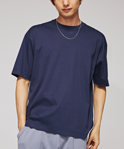 「EDIFICE」 半袖Tシャツ LARGE ブラック メンズ