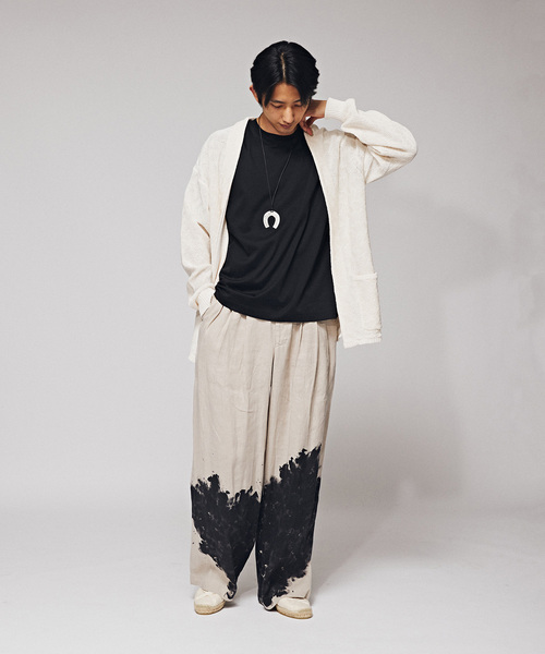 「EDIFICE」 半袖Tシャツ LARGE ブラック メンズ