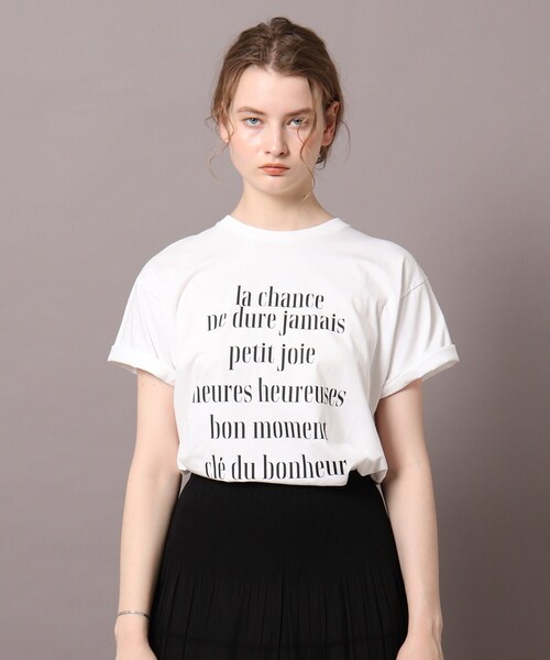 「DRESSTERIOR」 半袖Tシャツ 38 ホワイト レディース
