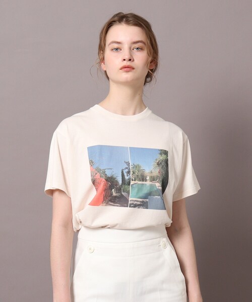 「DRESSTERIOR」 半袖Tシャツ 38 ホワイト レディース