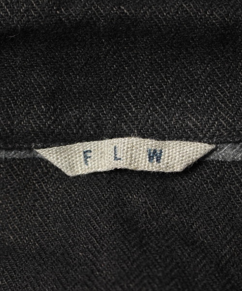 「fog linen work」 チェスターコート - ブラック レディース_画像5