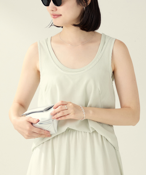 plage（プラージュ） タンクトップ ノースリーブ ASHER / アッシャー