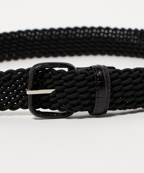 LAIGLON レグロン エラスティック ベルト 85cm ブラック L'AIGLON＞ エラスティック ベルト（ベルト）｜UNITED ARROWS