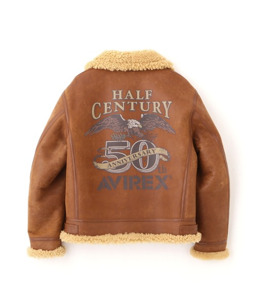 AVIREX（アヴィレックス） ムートンコート ボアコート 「50th
