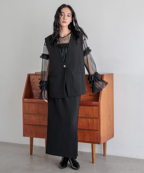 LOWRYS FARM（ローリーズファーム） ワンピース ヘンケイベスト