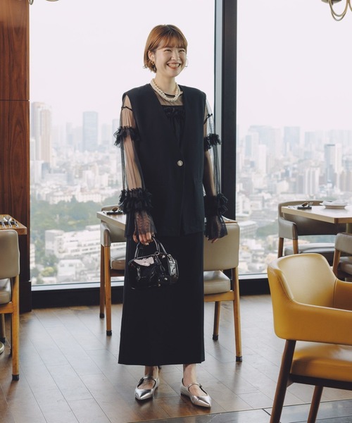 LOWRYS FARM（ローリーズファーム） ワンピース ヘンケイベスト