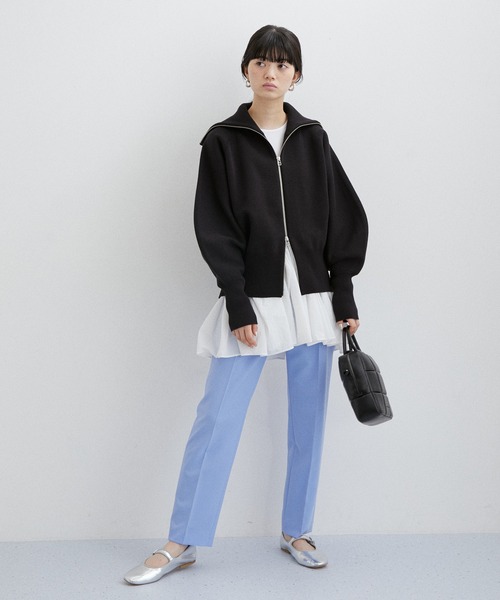 ADAM ET ROPE'（アダムエロペ） ニットカーディガン FREE イエロー