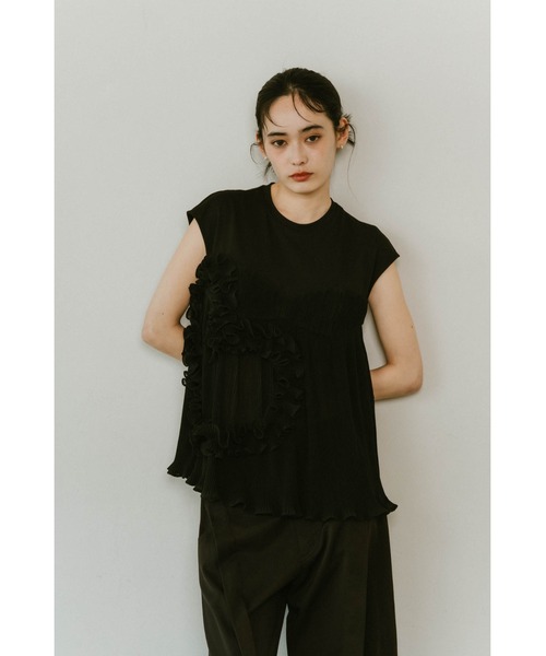 Knuth Marf（クヌースマーフ） ブラウス シャツ heart motif tulle