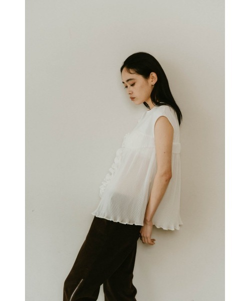Knuth Marf（クヌースマーフ） ブラウス シャツ heart motif tulle