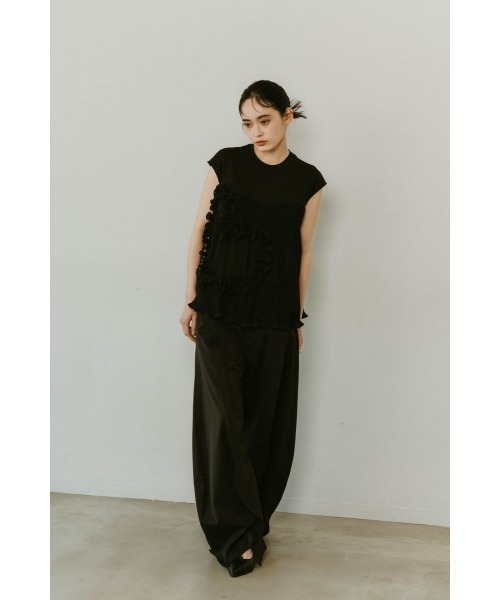 Knuth Marf（クヌースマーフ） ブラウス シャツ heart motif tulle