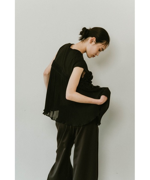 Knuth Marf（クヌースマーフ） ブラウス シャツ heart motif tulle