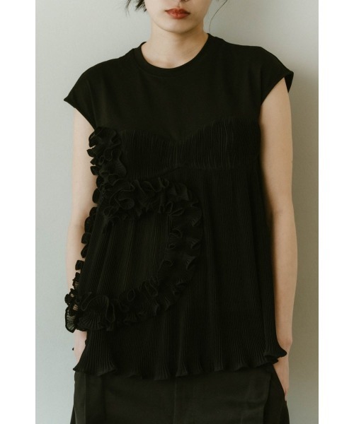 Knuth Marf（クヌースマーフ） ブラウス シャツ heart motif tulle