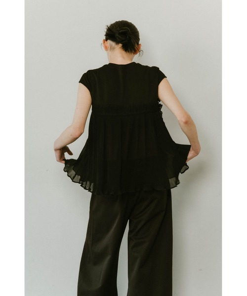 Knuth Marf（クヌースマーフ） ブラウス シャツ heart motif tulle 