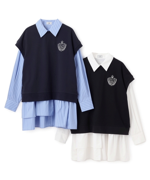 pom ponette junior（ポンポネット ジュニア） ワンピース 「AMI」ミニ