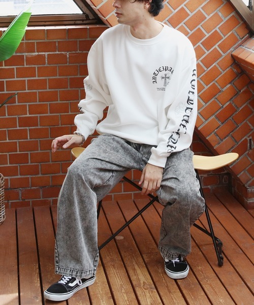 8 トレーナー スウェット ロゴプリントトレーナー メンズ レディース