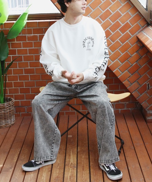 8 トレーナー スウェット ロゴプリントトレーナー メンズ レディース