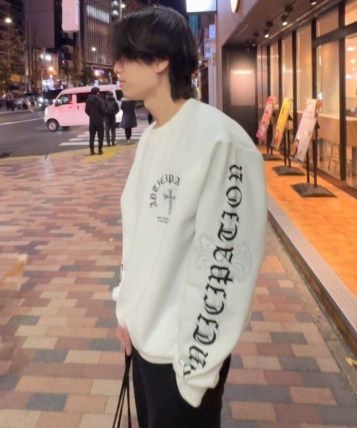 8 トレーナー スウェット ロゴプリントトレーナー メンズ レディース