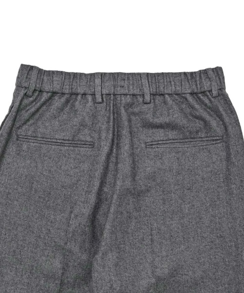 ATON（エイトン） スラックス LINEN WOOL TWILL LOOSE FIT PANTS