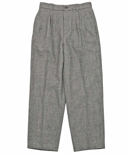 ATON（エイトン） スラックス LINEN WOOL TWILL LOOSE FIT PANTS
