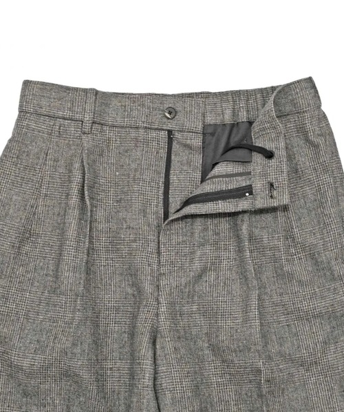 ATON（エイトン） スラックス LINEN WOOL TWILL LOOSE FIT PANTS