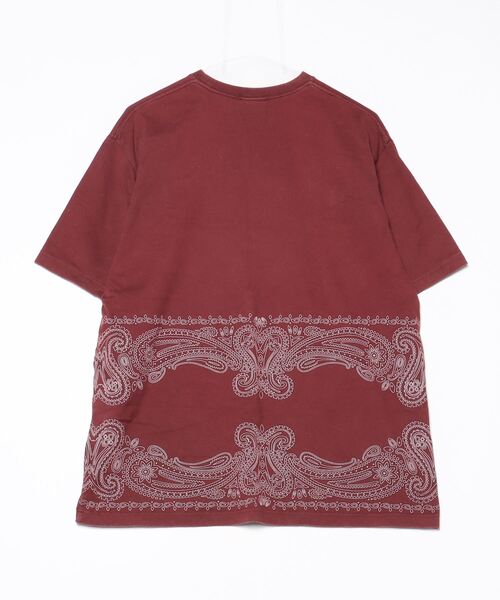 「SWAGGER」 半袖Tシャツ - レッド メンズ_画像2