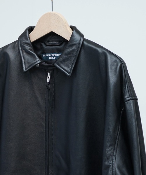 ジャケット・アウター 80's vintage leather swing top blouson SUNNY SPORTS（サニースポーツ） ブルゾン アウター サニースポーツ