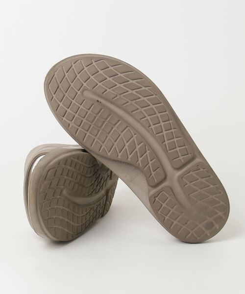 「OOFOS」 サンダル 25.0cm ベージュ メンズ_画像3