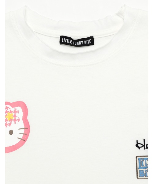 tシャツ hello kitty x little sunny bite frill long tee レディース