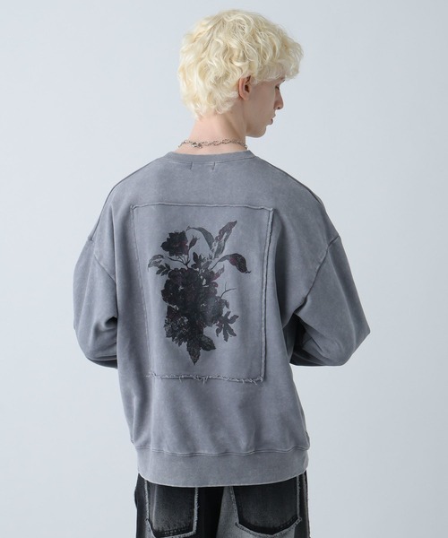 HARE（ハレ） トレーナー スウェット ピグメントバックプリント