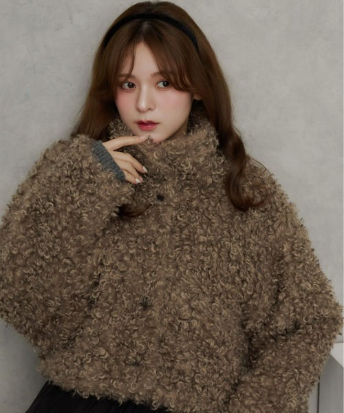 Olu.（オルドット） コート アウター プードルファーショートコート