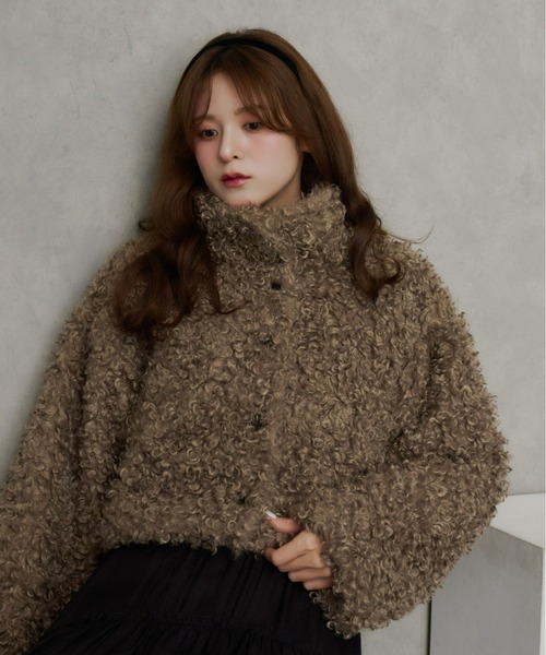 Olu.（オルドット） コート アウター プードルファーショートコート