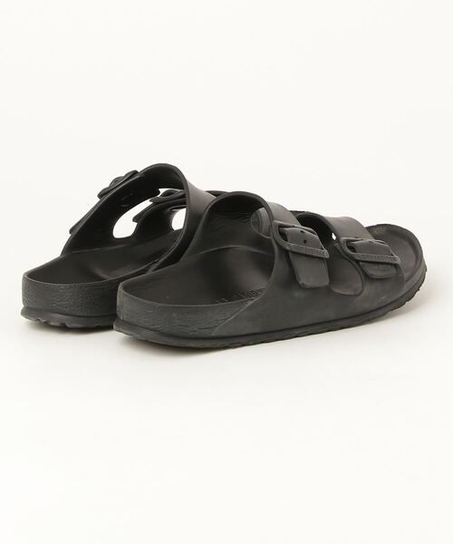 「BIRKENSTOCK」 サンダル 38 ブラック メンズ_画像2