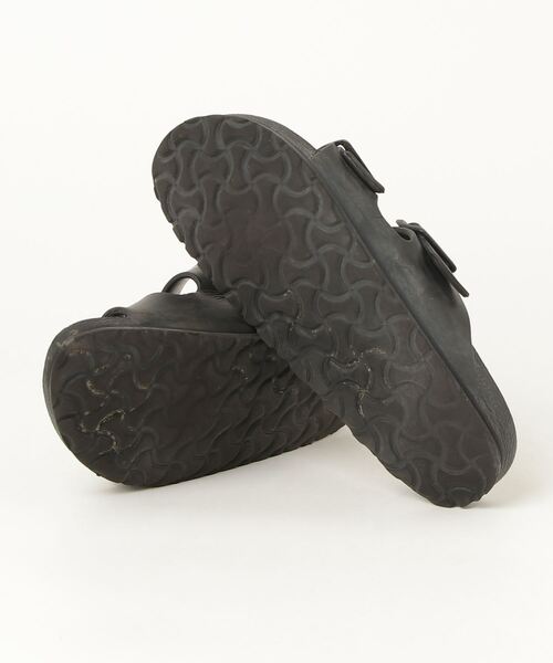 「BIRKENSTOCK」 サンダル 38 ブラック メンズ_画像3