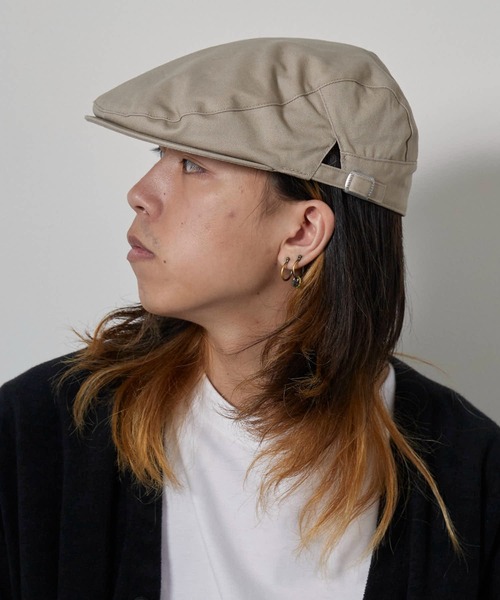 KANGOL（カンゴール） 帽子 ベレー帽 ブランドロゴ刺繍 コットン