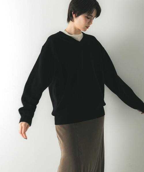 URBAN RESEARCH（アーバンリサーチ） ニット セーター ウール100 V